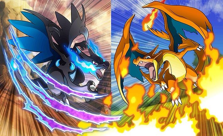 Pokemon Isshu: Saiba sobre Unova e Kalos!: Mega Charizard X é uma farsa  evolutiva??